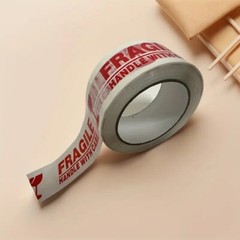 4 Rolls 2″x100 Yards Fragile Handle with Care Packing Shipping Box Sealing Tape