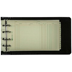 National Brand 63-453 Bookkeeping Ledger With Sheets & A to Z Index, 5 x 8-1/2″