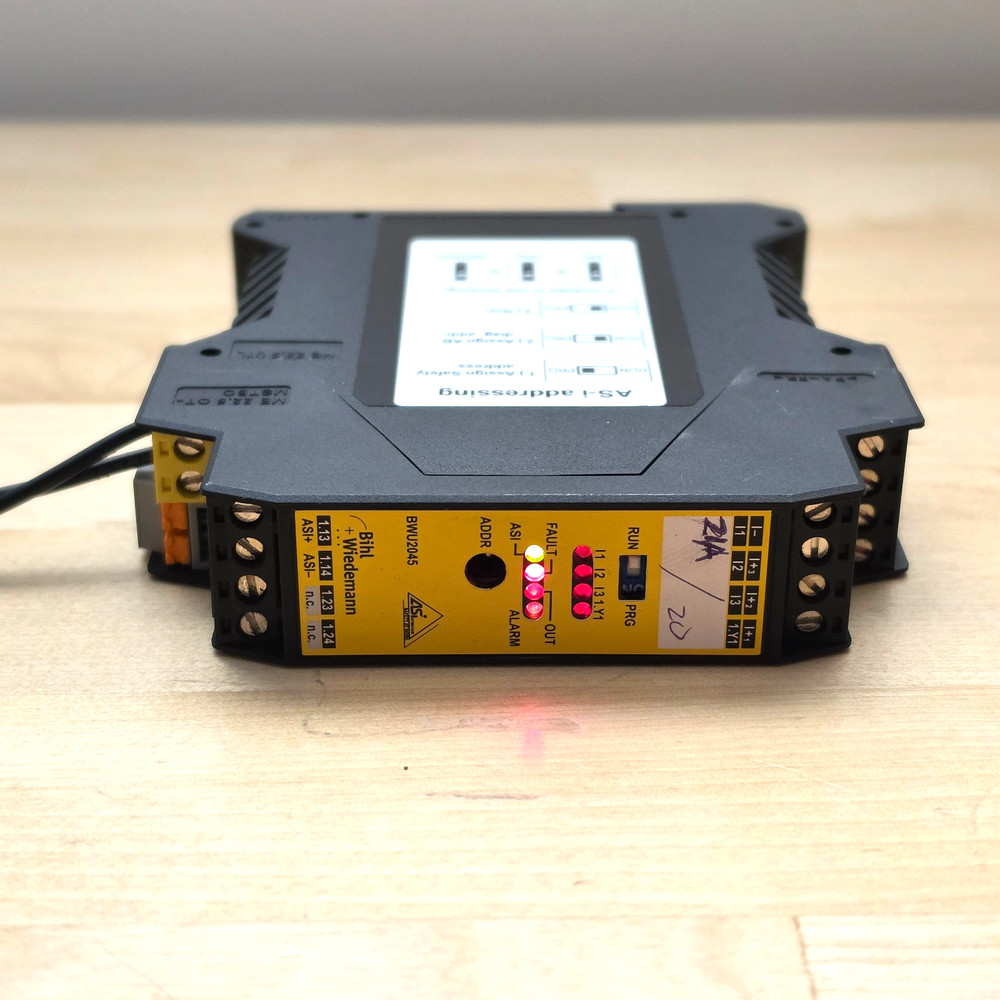 Bihl+Wiedemann BWU2045 ASi Safety Output Module 30VDC
