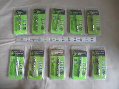 (10) NEW Greenlee DTAP5/16-18 Drill Tap Countersink Quick Release Bit (pkg)