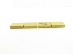360 Yellow Brass Stock Rectangle Flat Bar 3/4″x 2″x 3-1/2″L Lot of 4pcs