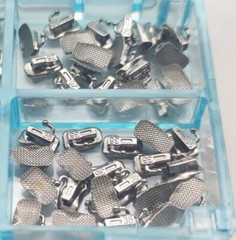 20Sets Dental Orthodontic Bondable Buccal Tube 1st Roth .022 Molar Tubes Mesh
