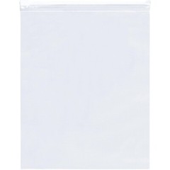 8″ x 10″ Reclosable LDPE Clear Slide Seal Poly Bags 2.75 mil (250 Count)