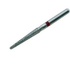 Dental Diamond Bur FG 850/016F Round End Taper Fine Grit Red High Speed Dia Bur