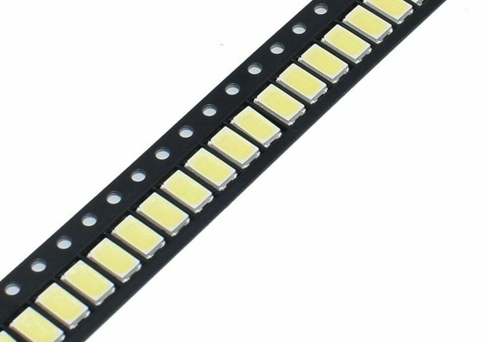 25,50,and 100pcs 402, 603,1206 SMD LED /white lights sold/ships in USA