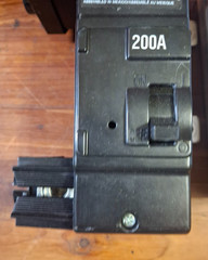 Siemens Circuit Breaker 200A 2-Pole Main Panel Type EQ8695 MBK200A HACR 200 Amp