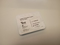 iBidi 80604 µ-Slide VI 0.4 Poly-L Lysine LOT of 11 pieces EXP 02/2024