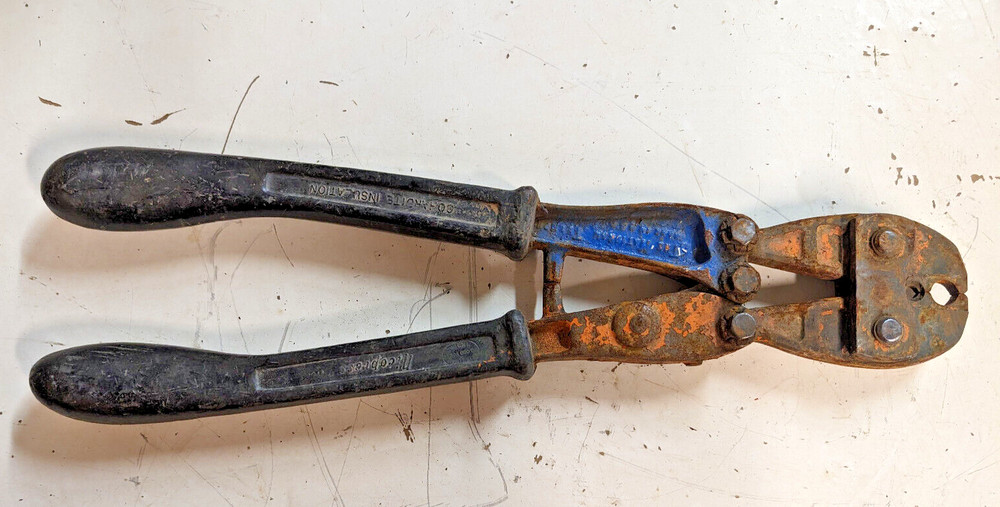 National Telephone Supply Co. Nicropress, Manual Swaging Tool, Sleeve Tool