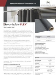 Soundsulate Flex™ Mass Loaded Vinyl Soundproofing Barrier, 1 lb -Made in The USA