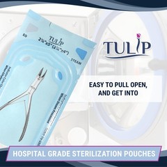 Self Sealing Pouch 3.5″ x 5.25″ 200 Pack Autoclave Sterilizer Bags for Clean…