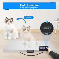 Portable Digital Livestock Vet Scale Hog Pet Dog Sheep Goat Scale 300kg x 0.1kg