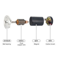 DC 12V 24V DC Motor High Speed Large Torque 2000-5000rpm Shaft 5mm 6mm 8mm