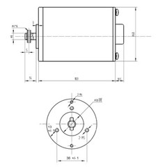 MY6812 150W 120W 100W 12V 24VDC High Speed Motor with Sprocket