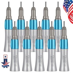 10 PCS Dental Slow Low Speed Handpiece Straight Nose Cone ASKEADNT