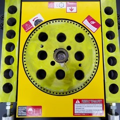 220V 3PH Electric Rebar Bending Machine Automatic Steel Bar Bender 1/4”-2″