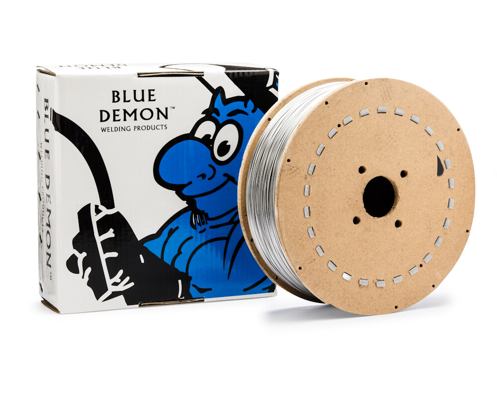 E71T-1 1C/1M .045 Flux Core 33 lb MIG Welding Wire Spool Requires Gas Blue Demon