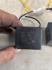 101A) 2 Of A CBB61 250V Capacitor 250 VAC 4/5/6/8/10/12/15/20/24/25 UF 2 PINS