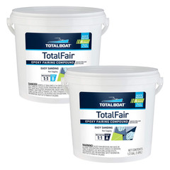 TotalBoat TotalFair Epoxy Fairing Compound Gallon Kit for Fiberglass Wood Steel