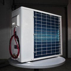 24000 BTU/h Solar 48V Battery Powered Heat Pump Mini split solar air conditioner