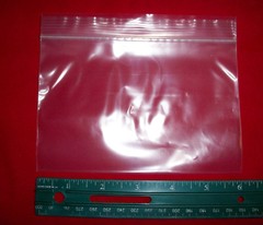 100 new zip lock worm bags REGULAR POLY for soft plastic baits 6″ x 4″ 4 MIL