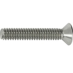 10-24 x 6″ Flat Head Machine Screws Stainless Steel 18-8 Qty 250