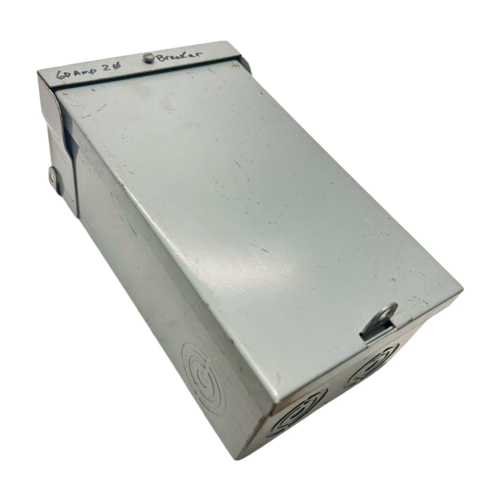 General Switch RNA60 Enclosed Molded Case Switch, 60A, 120/240V, SGA-60 Breaker