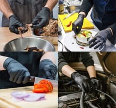 First Glove Essential Nitrile Gloves – Disposable MEDIUM 3.5 Mil 1000 Pcs