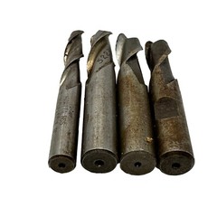 Lot of 4 Hanita 3/8″ , 3 pcs x 1/2″ Diameter 2 Flutes 3″ OAL End Mills