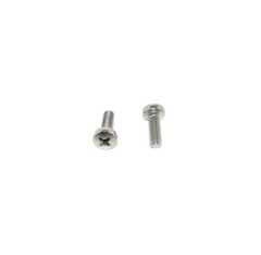 (25) M4-0.7 x12 Stainless Steel Phillips Pan Head Machine Screw DIN7985 A2 M4x12