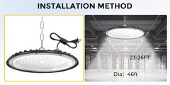 300W UFO Led High Bay Light Warehouse Factory Commercial Industrial Shop Light