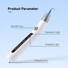 AZDENT Dental Endo Ultra Sonic Activator Handpiece Root Canal Irrigator+3 Tips