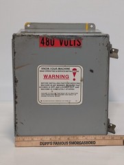 Acme TA-2-81217 Industrial Control Transformer, Hoffman A-12108CH Enclosure Box