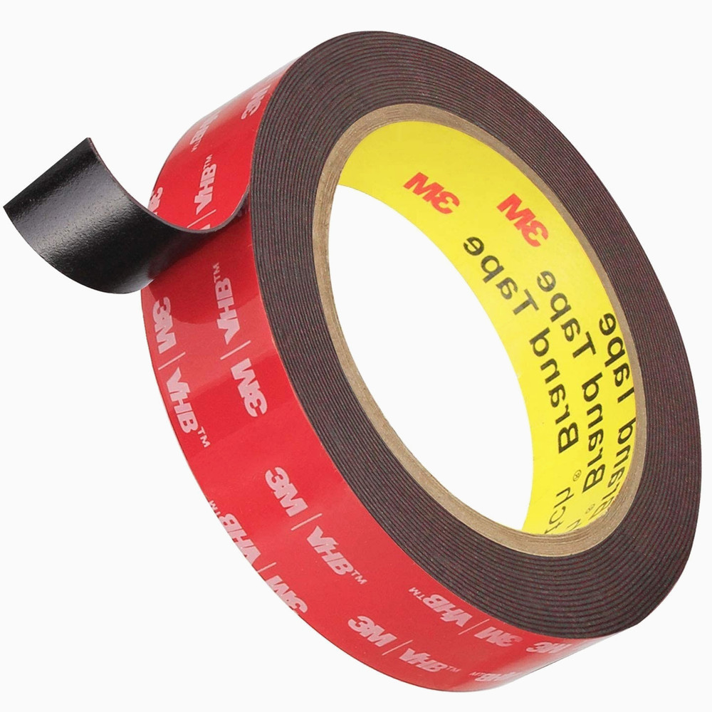 DPAL 3M Heavy Duty 0.25 in x 15.4 ft Double Sided Tape VHB 5952, Waterproof Foam