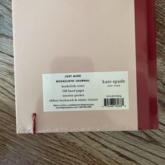 Kate Spade Just Mine Monogram “G” Cloth Hardcover Notebook Journal