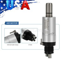 10pcs ASkeadnt Dental Low Speed Handpiece Air Motor E-type 4 Holes FX