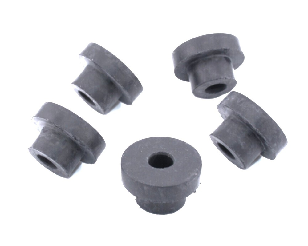 5/8″ Hole Silicone Rubber Step Bushing Firewall Pass-Through 5/16″ ID x 1″ OD