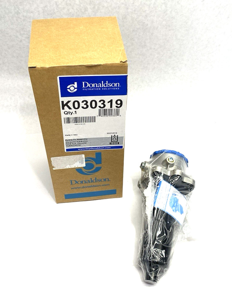 Donaldson K030319 Hydraulic Filter Assembly, 3/4-16 UN Inlet Size, 20mm Outlet