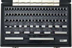 SHARS 81 PCS GRADE B GAGE GAUGE BLOCK SET NIST CERTIFICATE M}