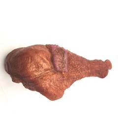 Full Size Turkey Leg, Fake Wax Food, Food Prop, Decor. Handmade Movie Props