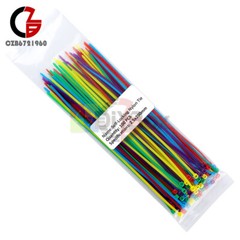 100-1000PCS 2.5mm 100 150 200 mm Self-locking Plastic Nylon Cable Ties Wire Zip.
