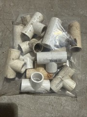 Lot of 14 PVC Tee Fittings 1/2” Sch 40 Slip x Slip x Slip LASCO 401-005 Mixed