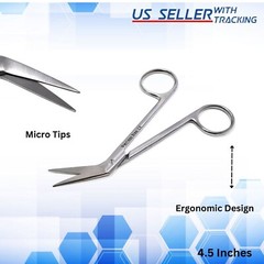 PREMIUM Iris Scissors 4.5″ Dental Veterinary Nursing Surgical Pro New Instrument