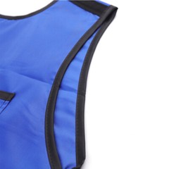 Blue Medical X-Ray Protection Apron Lead Rubber Radiation Protection Vest (L).