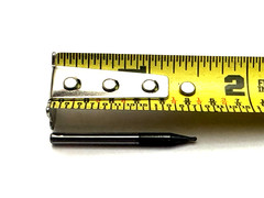 Harvey Tool 24640-C4 .040″ diam. x .060″ LOC-BALL carbide endmill-diamond coated