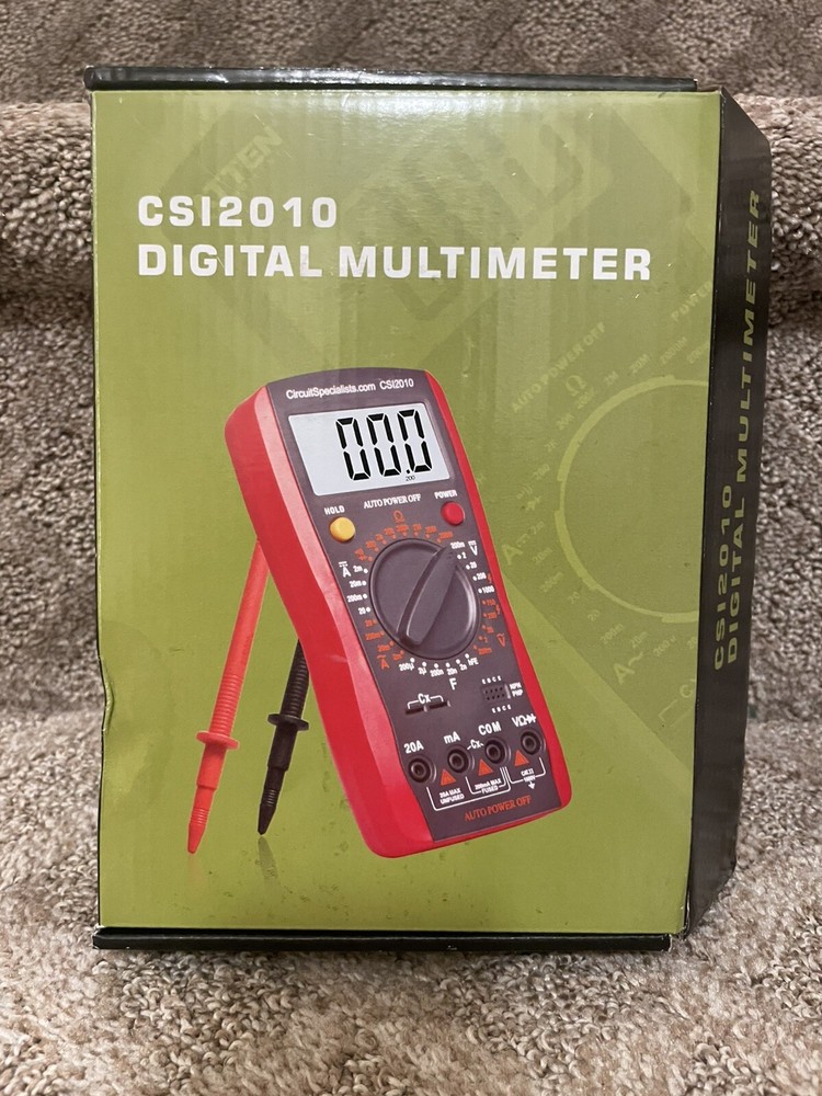 CSI2010 Digital Multimeter Meter PC Connect AC/DC Voltage Auto Manual