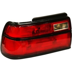 2pcs Driver Passenger Side Red Clear Lens Tail Light Toyota Corolla 1991-1992