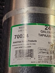 Amerimax 70024 24 in. W X 50 ft. L Galvanized Steel Valley Flashing Silver