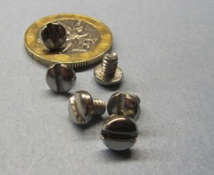 18-8 Stainless Steel Pan Head Slotted Machine Screw 6-32 x 3/16″, 300 pcs