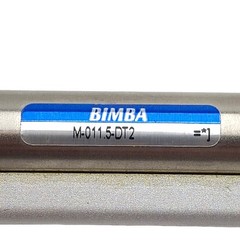 Bimba M-011.5-DT2 Pneumatic Cylinder, ø7/16in Bore, 1-1/2in Stroke, UNF0.190