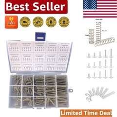 Mini Stainless Steel Compression Springs Set – 15 Sizes for Easy Repairs